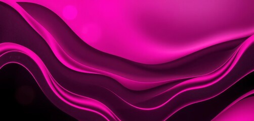 Wall Mural - Abstract black pink wavy background, ideal for graphic design,  pink,  goth