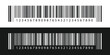 © StockSpectrum - Barcode set, multiple barcodes collection, black and white barcode design, product labeling, inventory tracking in eps 10.