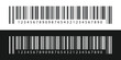 © StockSpectrum - Barcode set, multiple barcodes collection, black and white barcode design, product labeling, inventory tracking in eps 10.