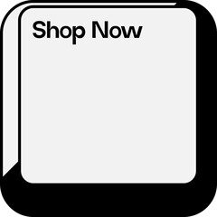 Poster - Stylized Keyboard Keycaps Button Element