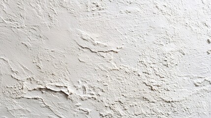 Poster - Clean White Textured Wall with Natural Imperfections Close-Up