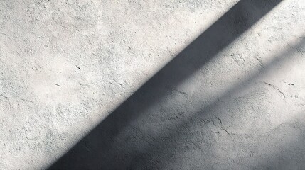 Poster - Minimalist Gray Concrete Texture with Soft Shadows Background