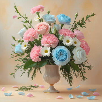 Happy Mothers Day Celebration Background