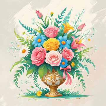 Happy Mothers Day Celebration Background