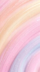 Poster - Pastel Arcs and Radial Pulse Abstract Background