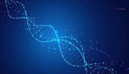Poster - Exploring genetic patterns virtual laboratory digital illustration scientific environment abstract viewpoint