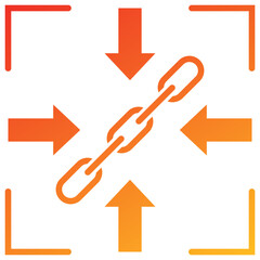 Poster - Constraint Glyph Gradient Icon