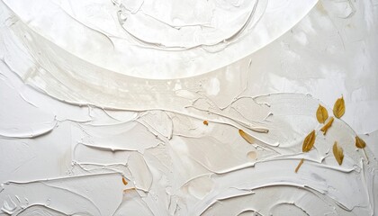 Poster - Abstract art displaying textured layers and organic forms art gallery visual artwork indoor close-up view contemporary aesthetics