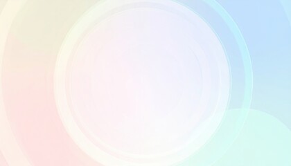 Fototapete - Vibrant colorful abstract shapes digital art background design soft focus contemporary style for creative projects