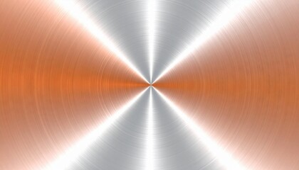Poster - dynamic orange and silver gradient background abstract design digital art modern aesthetic eye-catch
