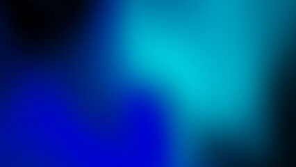 Wall Mural - Blue green and black gradient background