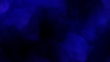 Blue Black Smoke Background Texture for Creative Design and Digital Art Projects