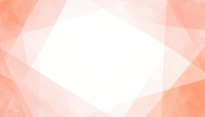 Poster - Dynamic abstract shapes in soft orange tones digital art composition trendy aesthetic modern design artistic expression