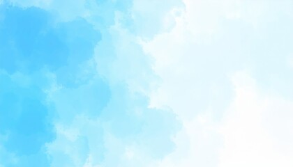 Poster - Calm blue sky abstract art digital design contemporary soft environment aerial view tranquility concept