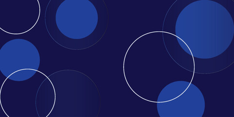 Aufkleber - Abstract blue geometric background. Dynamic shapes composition. Eps10