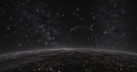 Wall Mural - myriad stars glitter across an inky black canvas, a breathtaking celestial scene , universe, astrolo
