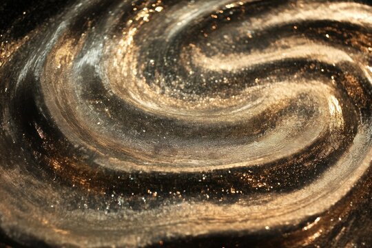 Shimmer ripple dream, twisting haze background