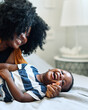 © Lumos sp - mother mom mum child son fun family man boy happy together happiness black african american togetherness day bonding parent love playing young joy