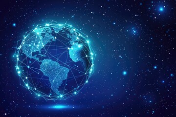 Poster - Global network in space