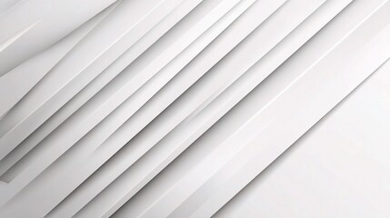 Poster - Abstract Geometric Lines on White Background for Modern Design