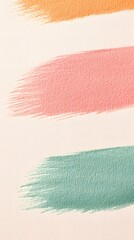 Wall Mural - childlike crayon illustration with naive expressive strokes