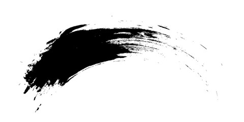 Aufkleber - Brush strokes templates, vector grunge paintbrush