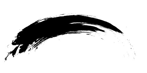 Aufkleber - Brush strokes templates, vector grunge paintbrush