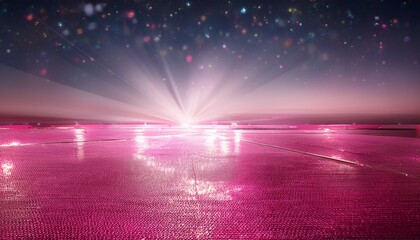 Wall Mural - creating soft pink sparkling gradient for sophisticated fashion online workshop digital art virtual space artistic perspective