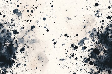 Poster - Watercolor Splashes Texture - Abstract art, grunge texture, ink splatters, high resolution, noise effect. Symbolizing freedom, chaos, energy, creativity, and movement