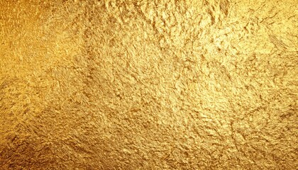 Poster - gold foil textured background with natural crinkles and metallic shine for luxury branding, web design, invitation or print media

