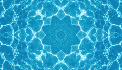 Poster - Calming water patterns aquatic environment abstract visuals tranquil atmosphere close-up perspective nature's beauty