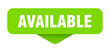 © BHM - available sticker. available sign on transparent background