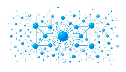 Poster - Innovative network visualization design digital space graphic illustration modern tech environment abstract viewpoint enhancing data connectivity