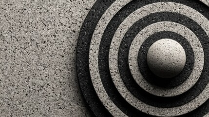 Poster - Black and white design symbolizing sequence-based branding with fibonacci storytelling concept in creative industries