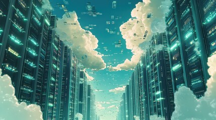 Poster - A secure cloud storage system with multiple encryption layers to protect sensitive data from cyber threats.