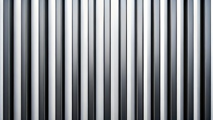 Leinwandbilder - Abstract Monochromatic Vertical Lines Pattern  A Seamless Texture of Grey and Black Slats for Design and Background Use