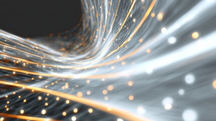 Wall Mural - vector-style image of futurist background abstract technology
