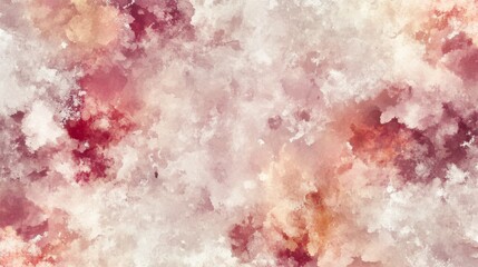 Poster - Soft Pastel Canvas with Muted Red and Brown Hues for Artful Design