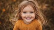 © Helois - Smiling toddler girl in autumnal setting