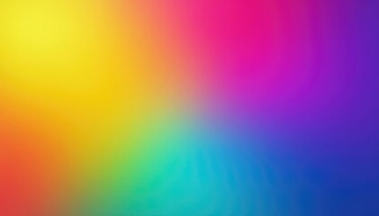 Wall Mural - Vibrant rainbow-colored gradient background, perfect for design projects , wallpaper, trendy