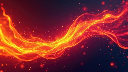Wall Mural - abstract fiery vectors swirling and interweaving, creating dynamic motion and texture , heat, textur