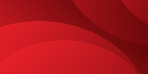Aufkleber - Red abstract background. Dynamic shapes composition. Vector Eps10