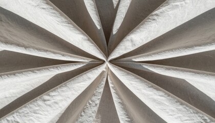 Poster - geometric patterns unfolding architectural space abstract design minimalist environment top-down vie