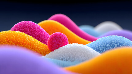 Poster - dynamic fluid color gradient background, abstract kv main visual business ppt background