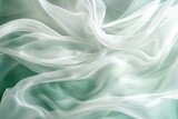 A foggy blur of cool jade and cream white light and rejuvenating