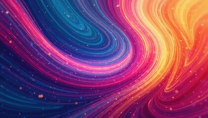 Wall Mural - abstract swirling background, vibrant colors and dynamic movement perfect for design projects , moti