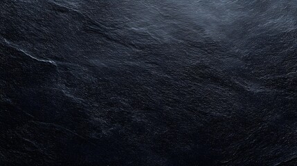 Poster - expansive panoramic view of a smooth dark grey and black slate background with a consistent minimali