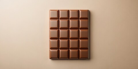 Poster - A Delicious Milk Chocolate Bar, Smooth and Rich, Ready to Be Enjoyed