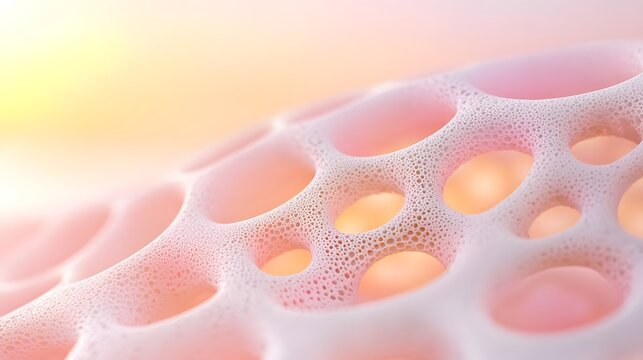 Abstract Pink and Orange Soft Focus Texture Background