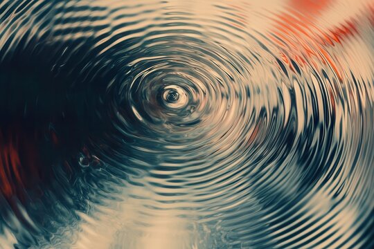 Swirling ripples blend within a tonal soft flicker